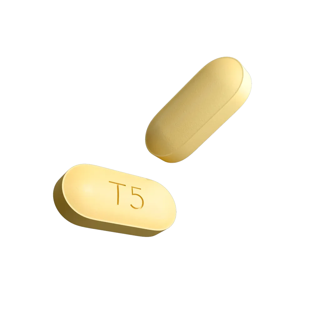 2錠のタダラフィル 5mg