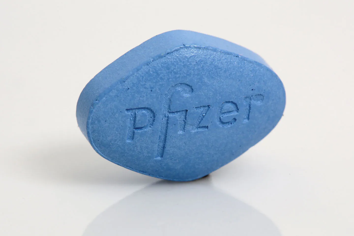 Close-up of a sildenafil tablet for erectile dysfunction treatment